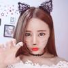 2026 Adorable Water Soluble Lace Cat Ear Thin Headband