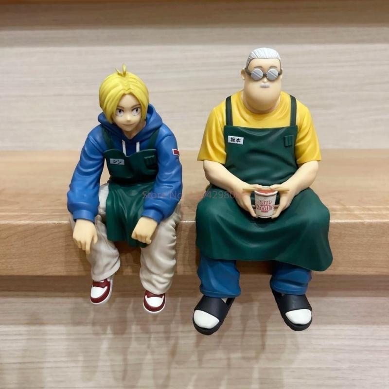 Hot Genuine Sakamoto Days Sakamoto Taro Action&Sitting Figure Anime Mascot Desktop Ornament Premium Collect Model Toy Ideal Gift