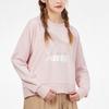 Puma Logo Print Sporty Crew Neck Sweatshirt Women Tops Pink 531382-36