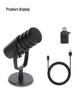 MV7 Professional Dynamic Microphone Set for Recording, Streaming, and Gaming with Sound Card Mixer