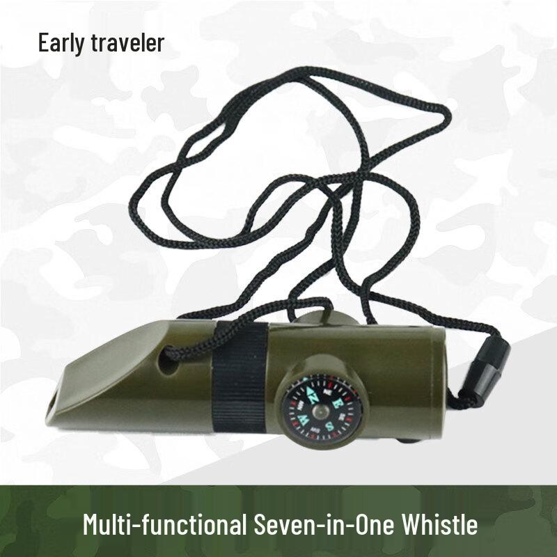 7-in-1 Multi-tool Survival Whistle