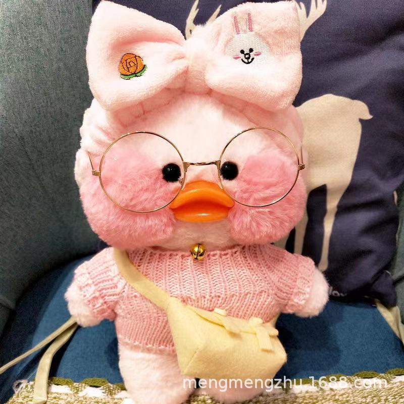 Hoodie Hyaluronic Acid Duck Plush Toy Doll Doll Hyaluronic Acid Little Yellow Duck Birthday Gift for Women