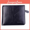 Timeless Design Men's Pu Leather Cowhide Bifold Wallet For Credit Cards And Id Storage
