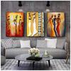 African Woman Classic Vintage Wall Art Canvas Painting Poster For Home Decor Posters And Prints Unframed Decorative Pictures