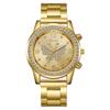 Fashion Ladies Business Steel Belt Diamond Watch Luxury Casual Round Rhinestone Butterfly Quartz Wristwatch Relogio Feminino