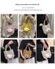 Adorable Plaid Bento Handbag: Japanese Korean Style for Commuting & Outings