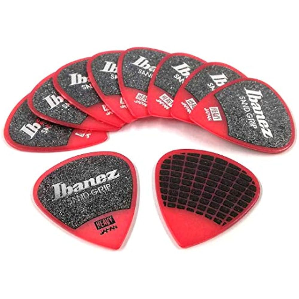 IBANEZ PA16HSG-RD HEAVY 1.0mm Picks × 10