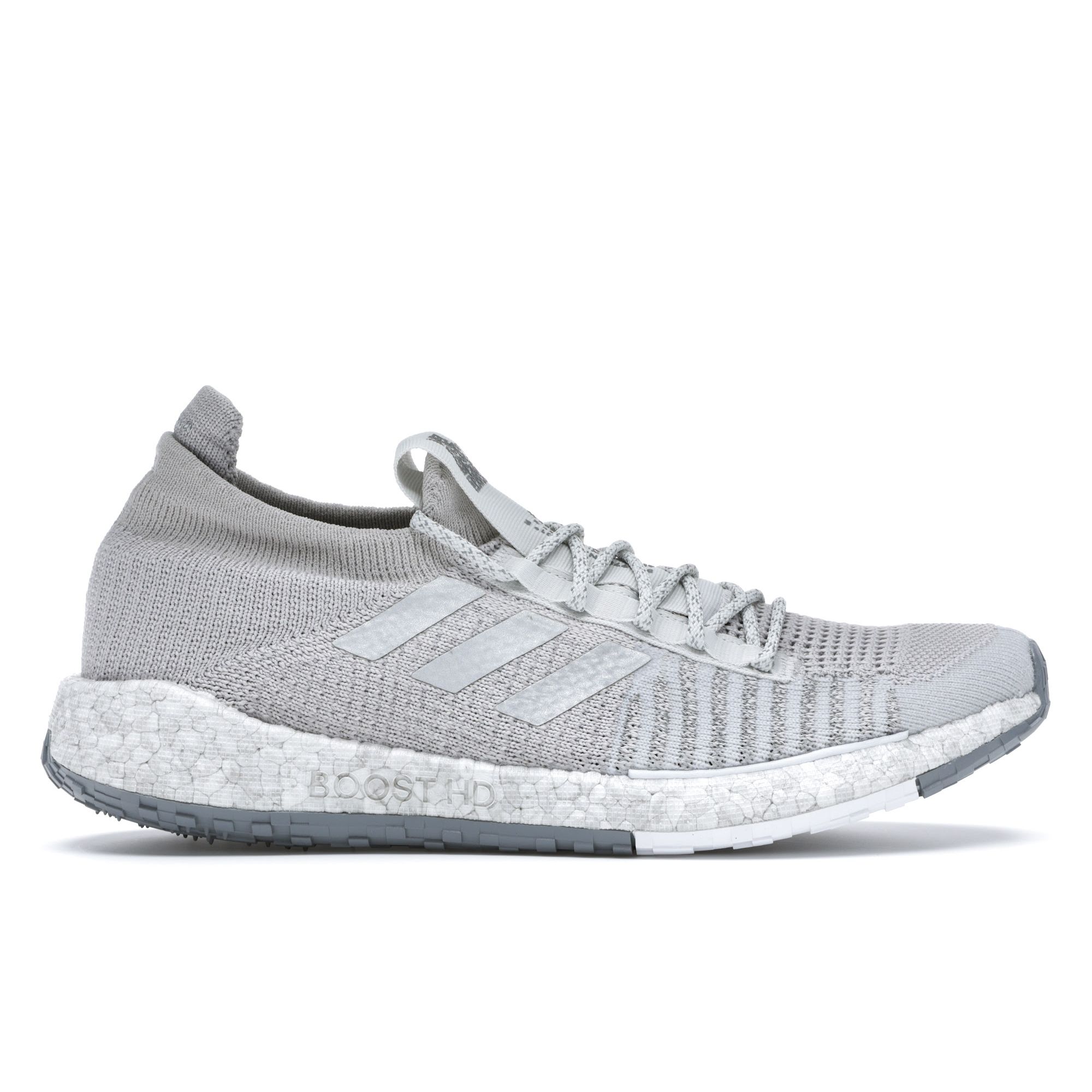 

adidas PulseBoost HD LTD Grey Silver Мужские кроссовки Grey-One Silver-Metallic Cloud-White F33910