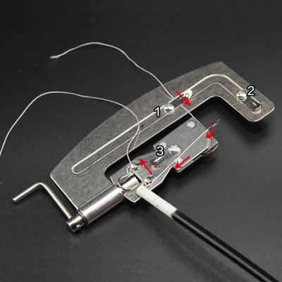 Stainless Steel Semi-automatic Hook Tying Device Manual Tying Hook Tying Hook Tying Hook Fishing
