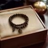 Handmade Leaf Charm Bracelet Life Tree Bangles Jewelry Gift for Women and Man