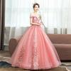 JINZUOMA Wedding Princess Lace Tulle Boat Perfect for Elegant Formal 3D Floral Embroidery Size Women's Dress, Dress, Dress, Dress, Neck, Weddings,