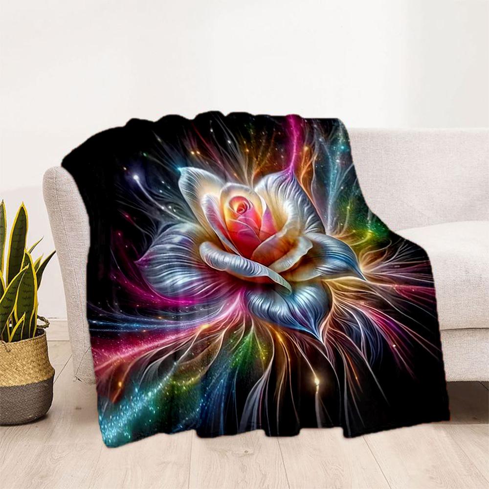 1pc Sunflower Pattern Blanket Comfortable Soft Lightweight Perfect for Travel Camping Picnics Sofa Office Bed Living Room Ideal Gift for Friends