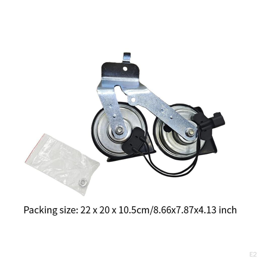 Dual High Low Note Electronic Horn Metal CJ5Z-13832-a Performance Accessory Sturdy Easy