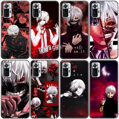 Tokyo Ghoul Trendy Anime Kaneki Ken telefon kılıfı Xiaomi Redmi için not 11 10 9 8 Pro 11T 10T 10S 9S 8T 9 9A 9C 9T siyah yumuşak kapak