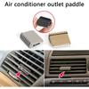 1 Pcs Front Air Conditioner Vent Paddle Car Air Vent Outlet Tab Clip Repair Slider Compatible For Mercedes-Benz S Class S300 W220 1998-2005(Grey)
