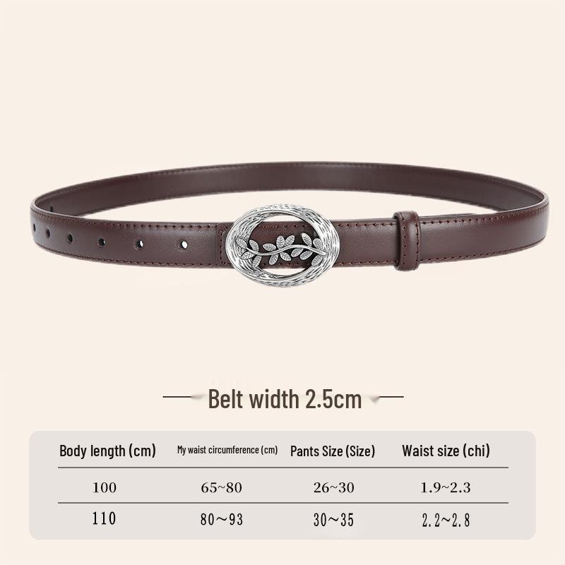

2026 Trendy Korean Style Women s Versatile Waist Belt for Jeans and Casual Pants 110cm