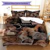 Sabrina Carpenter Bedding Quilt Set Quilt Cover Pillowcase Home Decoration Birthday Gift (1 * Duvet Cover + 2 * Pillowcase, Without Core)