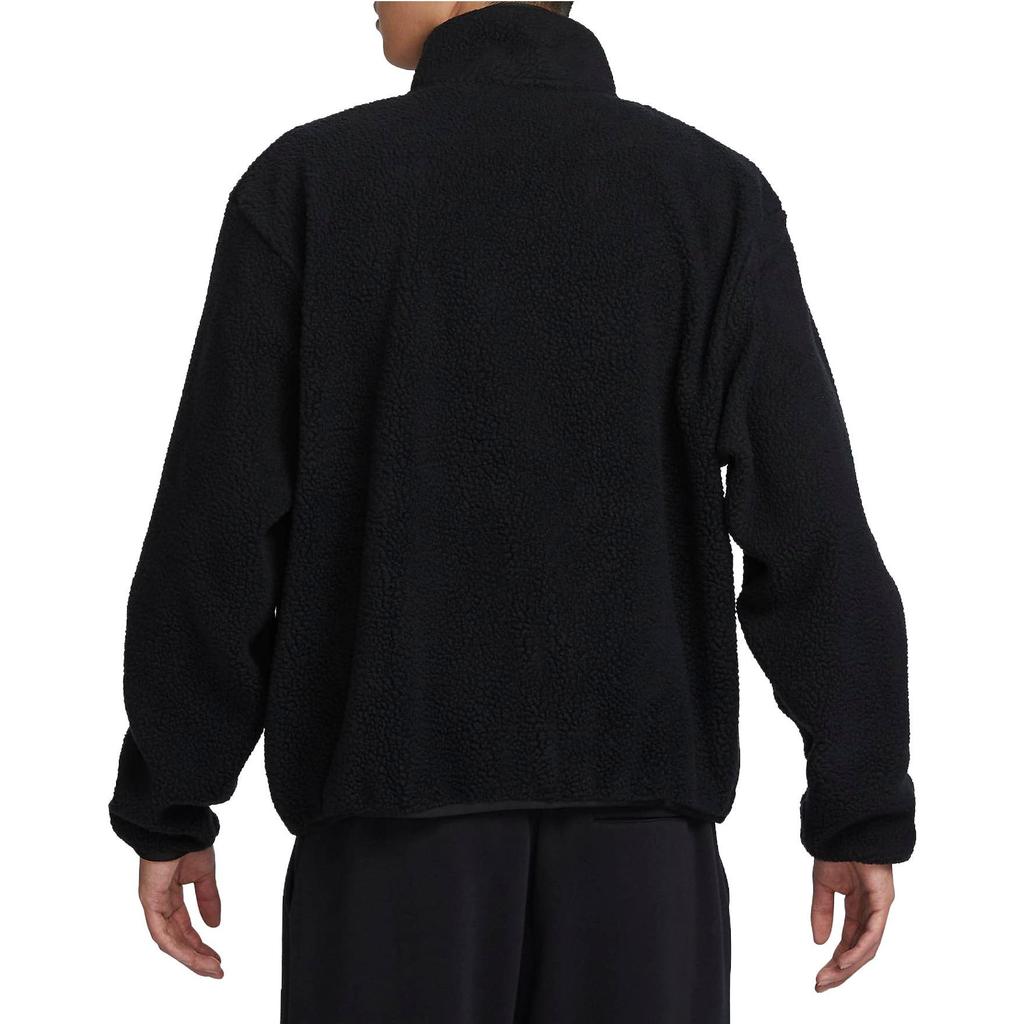 New Nike Velvet feel Coat Men's Black FB8387-010