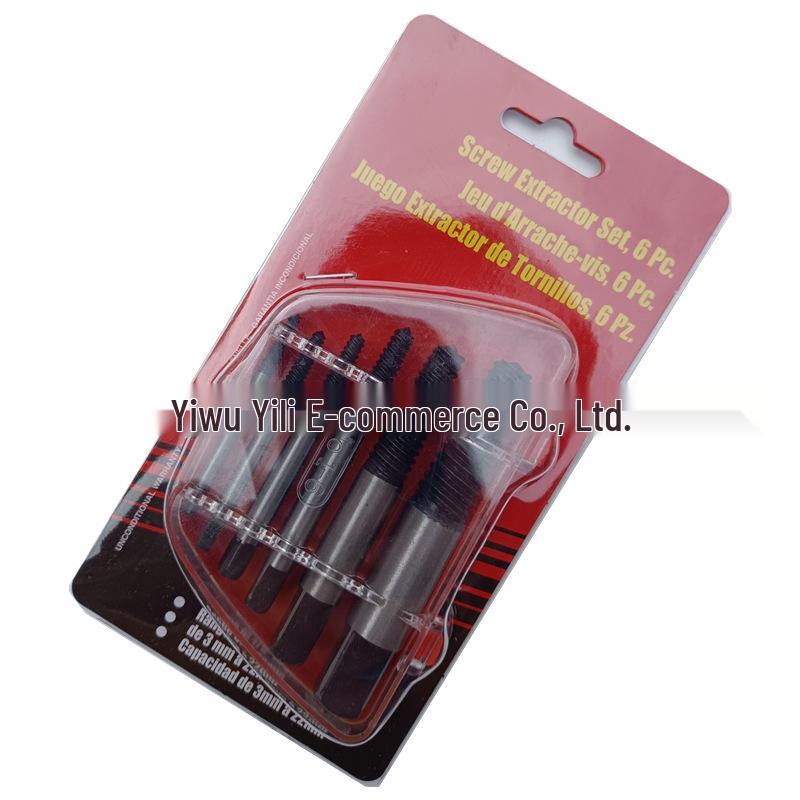 4-6 Point Faucet Angle Valve & Screw Extractor Tool for Broken Wire