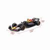 Bburago 1/24 Scale Oracle Red Bull Racing RB19 (2023) No. 1 M. Verstappen Figure (Window Box) - Finished Model (BUR28036V)