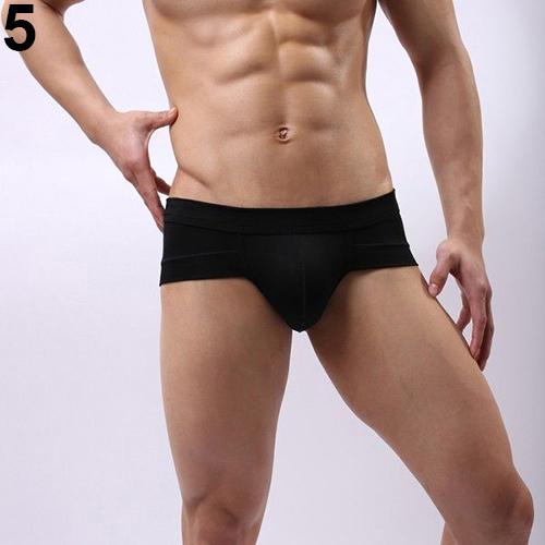 Männer Sexy Atmungsaktive Unterwäsche Slips Boxer Ausbuchtung Beutel Hosen Trunks Unterhose