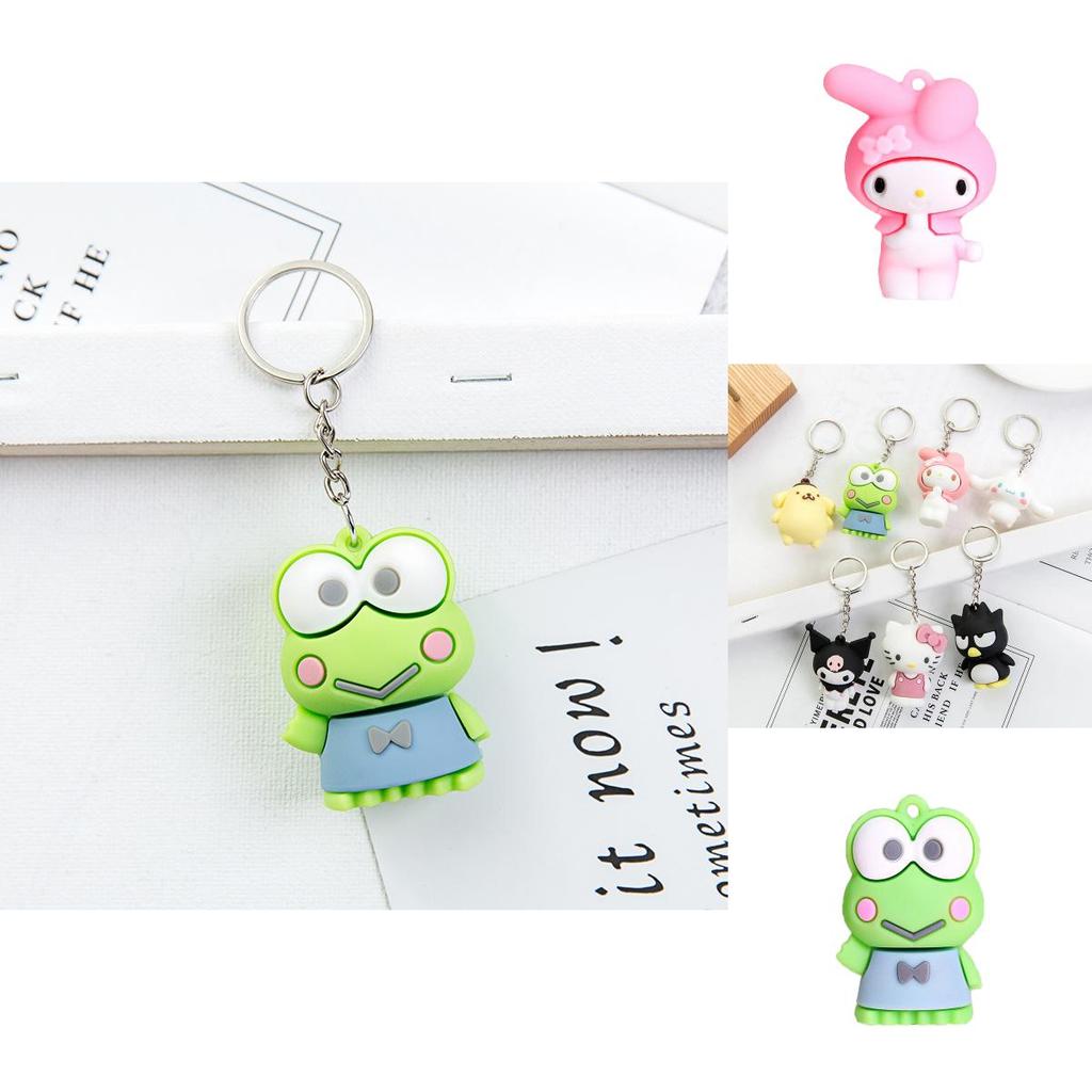 Adorable Japanese Cartoon Doll Ornaments Epoxy Pudding Dog Frog Melody Beautiful Toy For Collectors And Fans