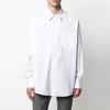 AMIPARIS Logo Patch Long Sleeve Shirt Unisex Shirts H21C111462-100