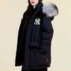 New MLB Down Jacket Cropped Unisex Black 3ADJB1926-50BKS