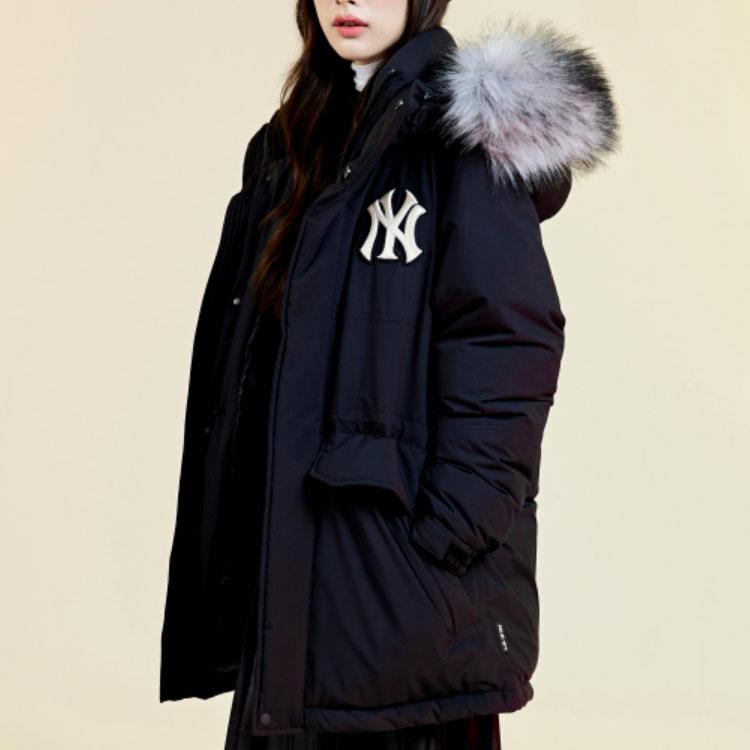 New MLB Down Jacket Cropped Unisex Black 3ADJB1926-50BKS