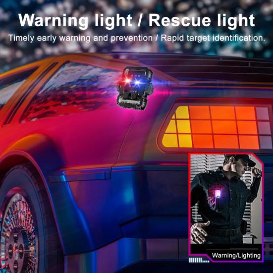 Dual LED Camping Light 600mAh USB Rechargeable 200LM Ultra Bright Flashlight Multi-function Portable Mini Outdoor Fishing Hiking Emergency Lamp