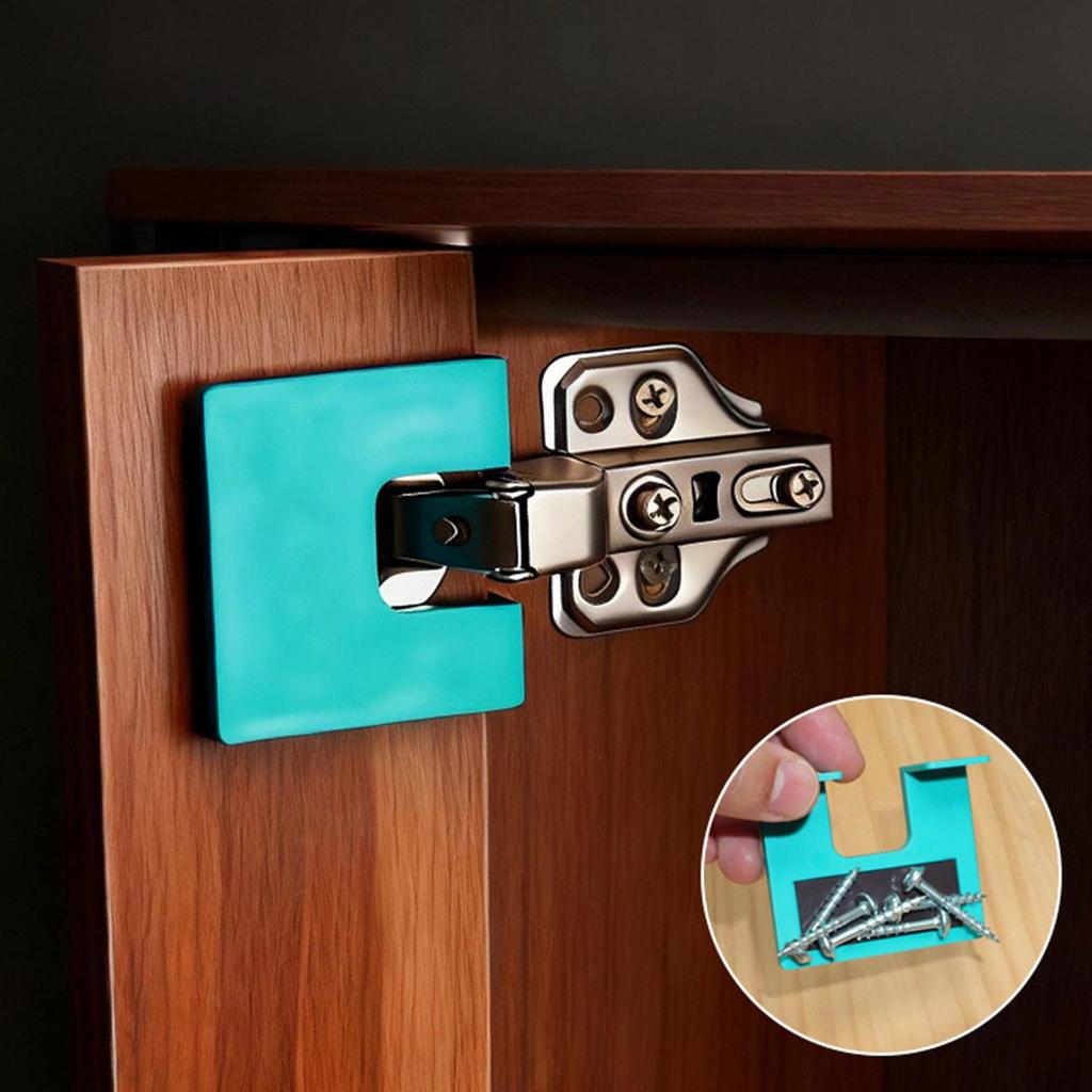 Door Hinge Template, Door Latch Installation Jig, Carpenter Latch Installation Tool For Home Kitchen Bathroom Cabinet Drawer