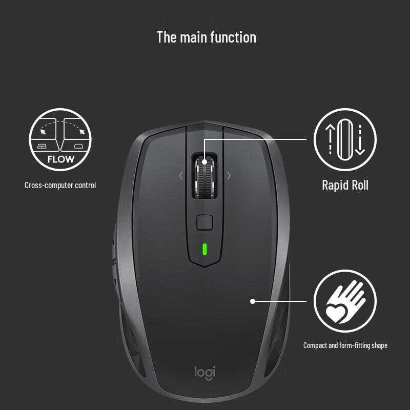 Logitech MX Anywhere 2S BLE Wireless Mouse