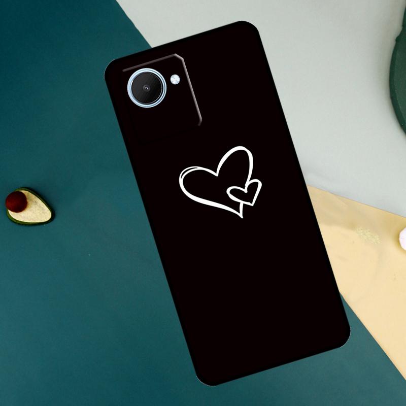 Cute Heart For Realme 15 14 10 11 12 13 Pro Plus C65 C67 C71 C63 C61 C55 C51 C53 C75 GT6 GT7 Pro Case