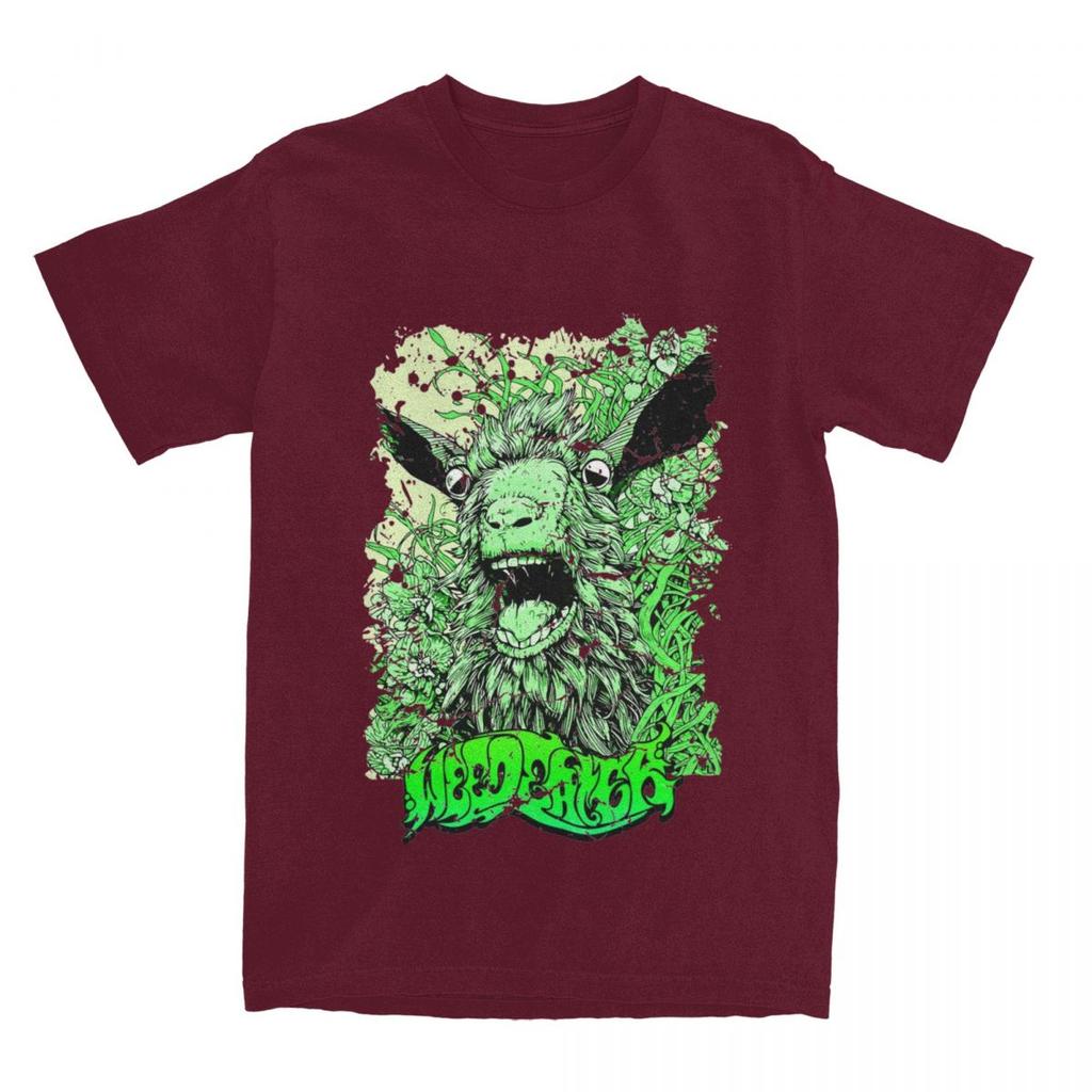 Uomo Donna Weedeater Maglietta Abbigliamento Stoner Metal Cotone T-shirt Vestiti Magliette Vintage Tutte le Stagioni