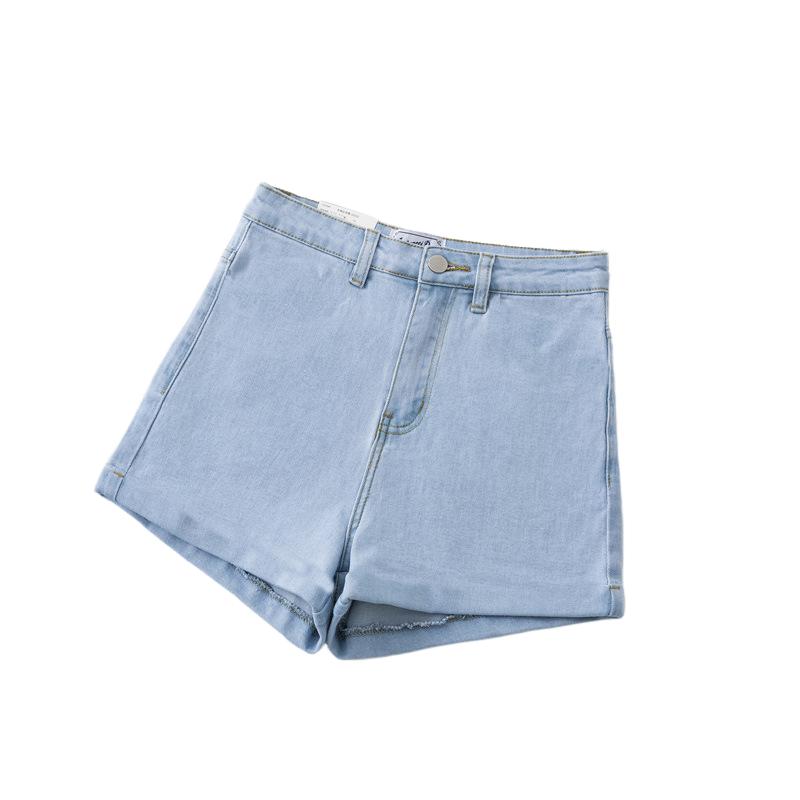 2024 Denim Shorts for Women Harajuku Summer Clothing High Waist Jeans Slim Short Pants Female Casual Fashion