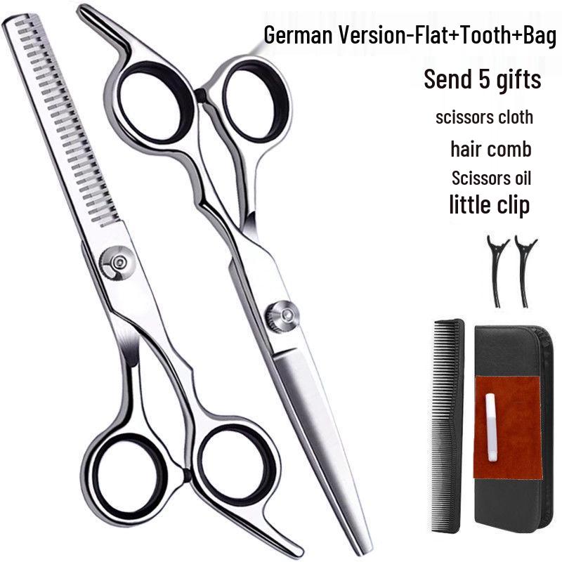Professional Hairdressing Scissors Set: Thinning Shears, Flat Shears, Texturizing Shears for Kids and Adults