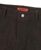 Syupeodeulai Corduroy Straight Carpenter Pants Brown