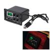 Acoustic Guitar 3 Band EQ Equalizer Tone and Volume Amplifier Preamp Piezo Pickup with Tuner Phase Function LCD Display