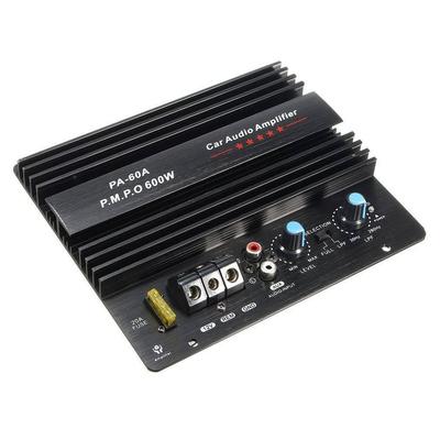 PA-60A 600W High Power Amplifier Board Portable Car Subwoofer 12V Ultra Thin Car Audio Amplifier