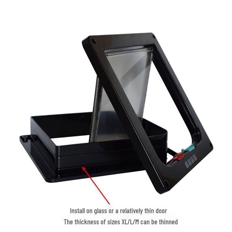 Pet Door for Cats and Dogs - Direction-Controlled Entry & Exit, Multi-Color Options, Ideal for Pet Houses