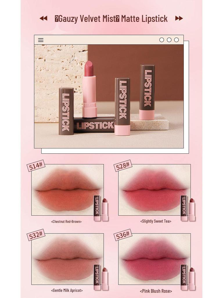 Hivi Cosmetic Gift Set: 9-Piece Makeup Kit with Lipstick, BB Cream, Powder, Mascara, Eyeliner, and Brow Pencil V107A.