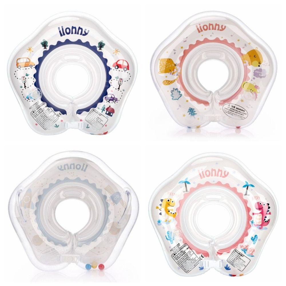 Thickening Baby Float Ring Transparent Baby Float Water Toys Swimming Ring  Swimming Pool Rings