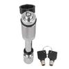 Tow Hitch Receiver Lock White Car Trailer Off Road Vehicle Truck Hitch Pin Key Lock