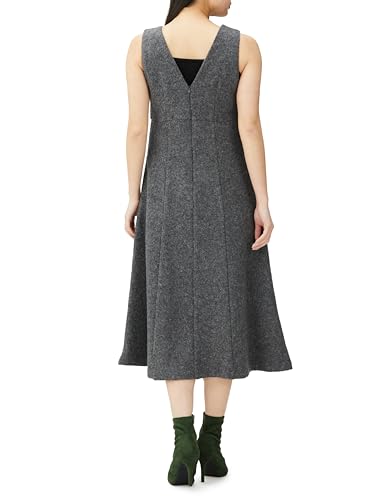 [Natural Beauty Basic] Woolly V-neck Flared Jumper Skirt Insert