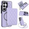 For MagSafe Magnetic Detachable Wallet Crossbody Phone Case For Samsung Galaxy S26 Ultra S25 Edge S24 S23 FE S22 Plus A57 A37