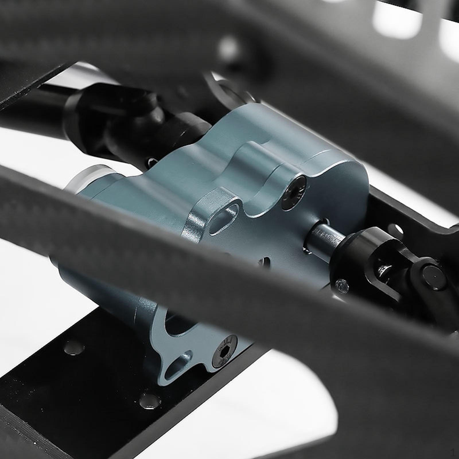 

1/10 RC Crawler Car Lcg Gearbox Aluminum Alloy, Easy to Install, Accessory Parts Transmission Style D