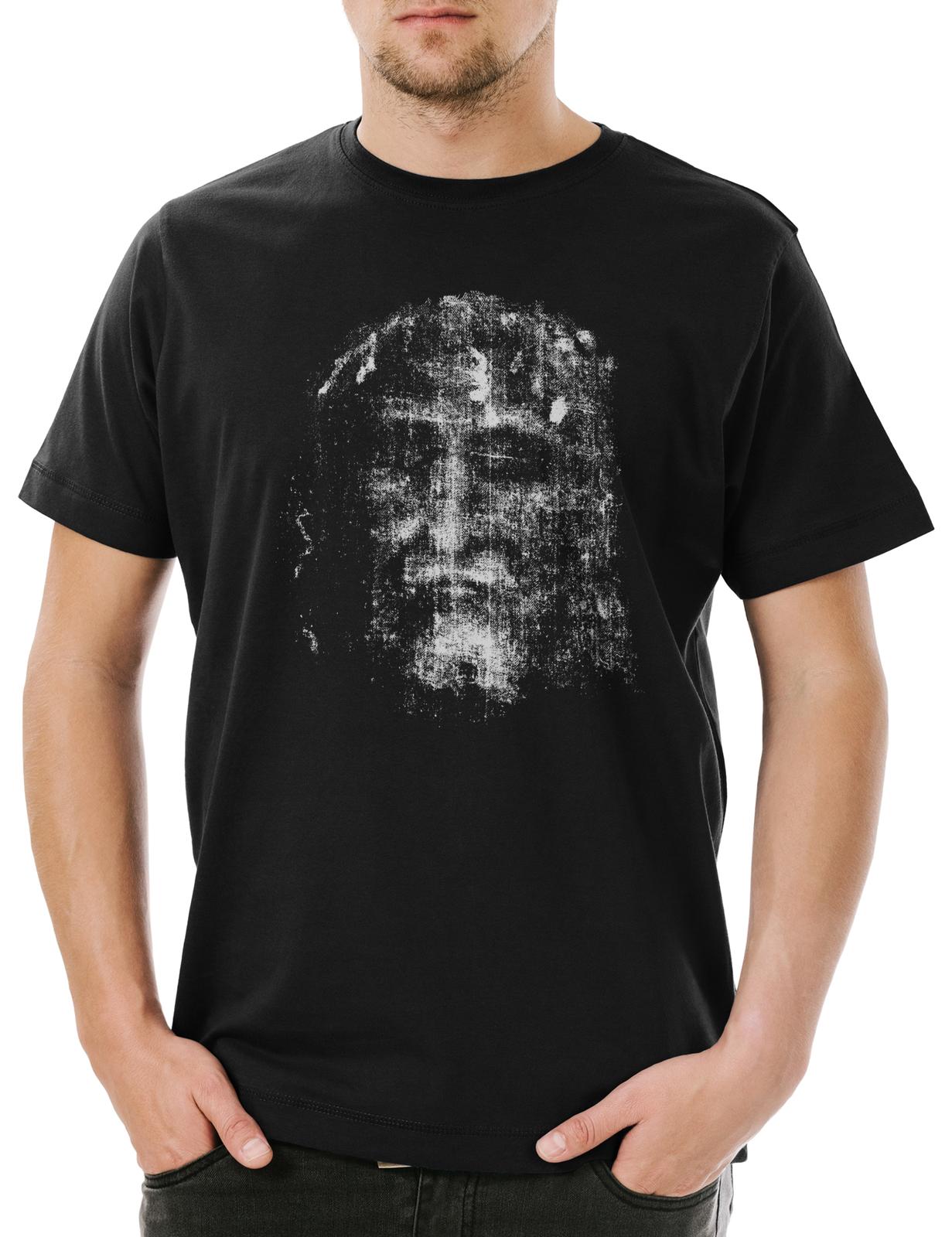 

Shroud Of Turin Mens T-Shirt Mens Womens Tees Top Shawl Holy Jesus Christ Christ Mary Inri L
