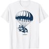 Hamster Flies Parachute - Hamster Rodent Hamster Lover T-Shirt