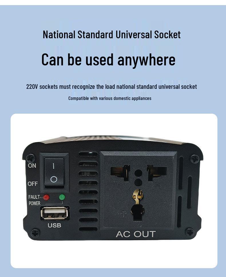2000W 12V To 220V High Power Car and Solar Inverter