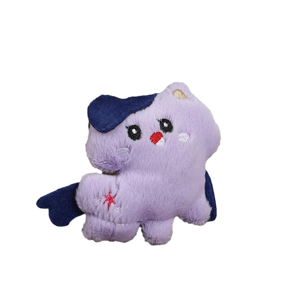 My Little Pony Keychain Mini Plush Toy Twilight Sparkle Pinkie PieRarity Fluttershy Applejack Rainbow Keychain Doll For Children